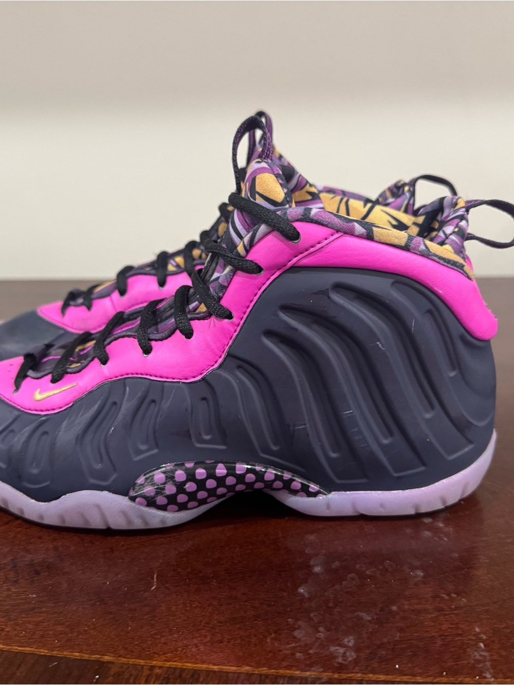 Nike Little Posite One GS "Cave Purple"  Size 5Y